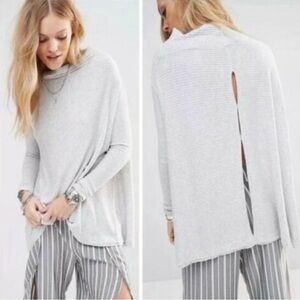 Free People We The Free Lover Rib Thermal Top
Black Split Light Gray Small